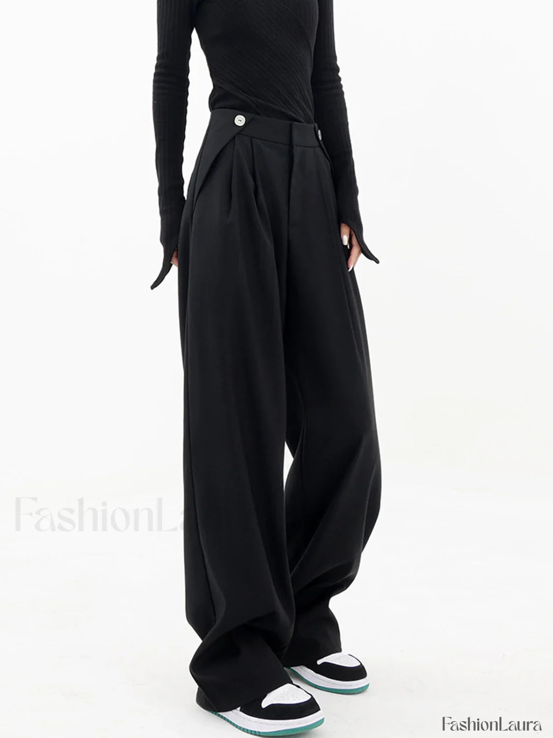 Casual Wide Graceful Leg Pants