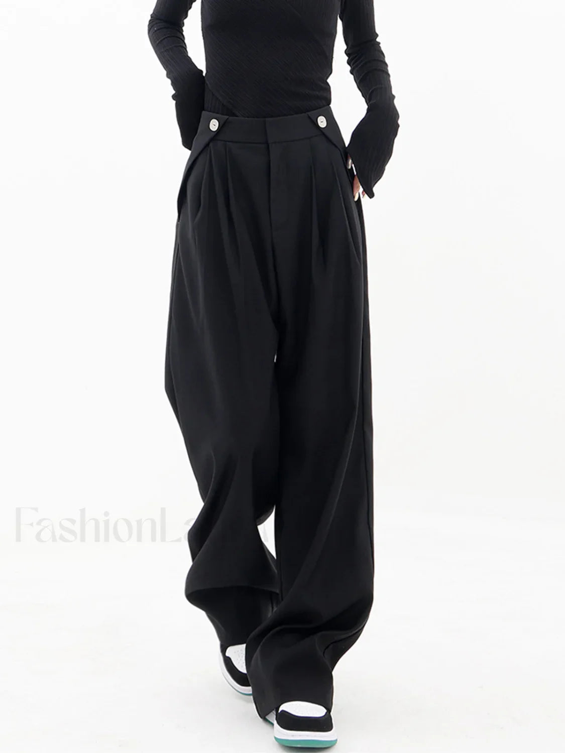 Casual Wide Graceful Leg Pants