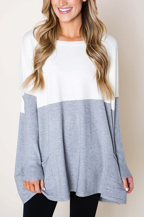 Get Comfortable Double Pocket Sweater