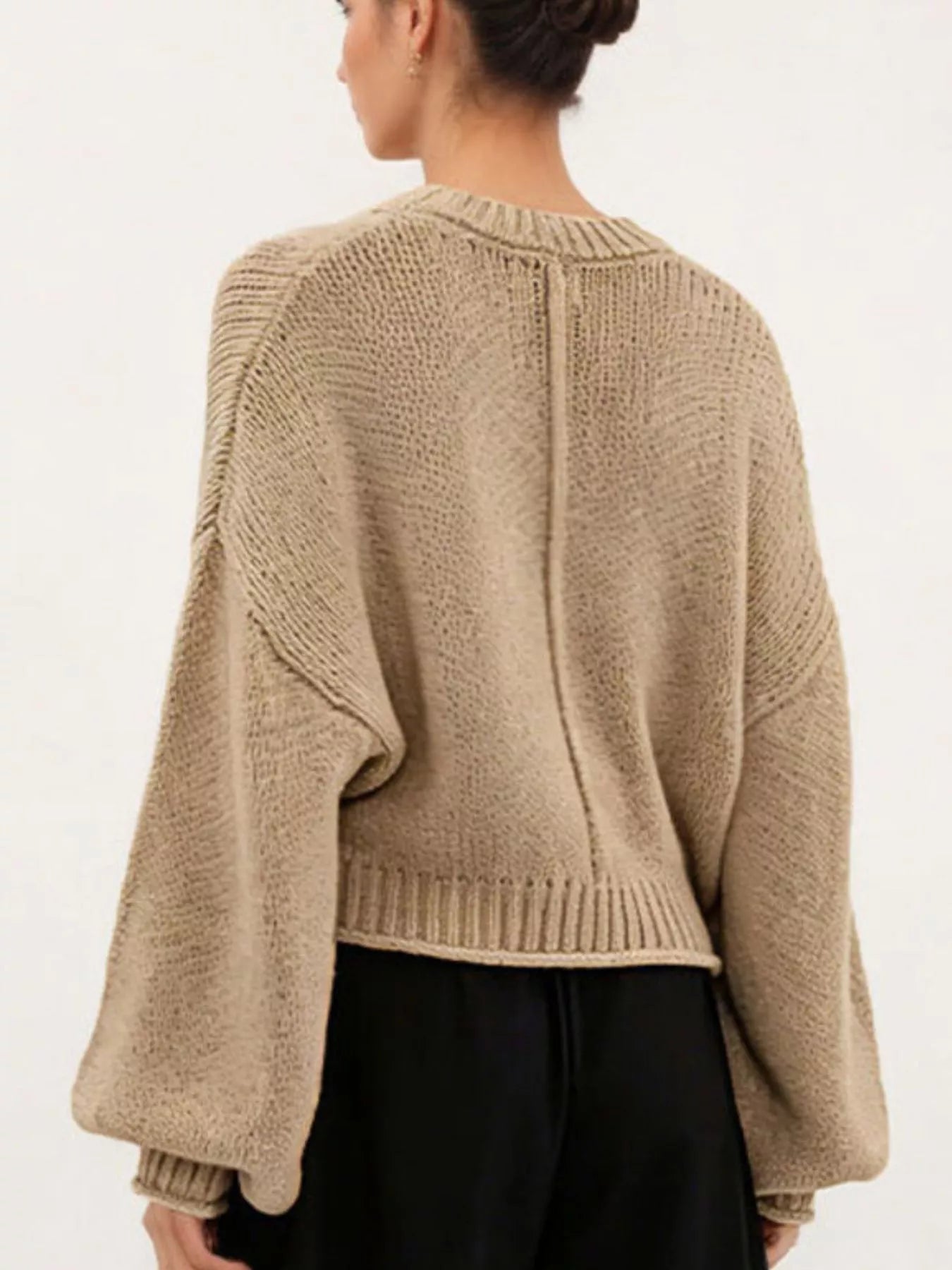 Oversized Chunky Knit Sweater
