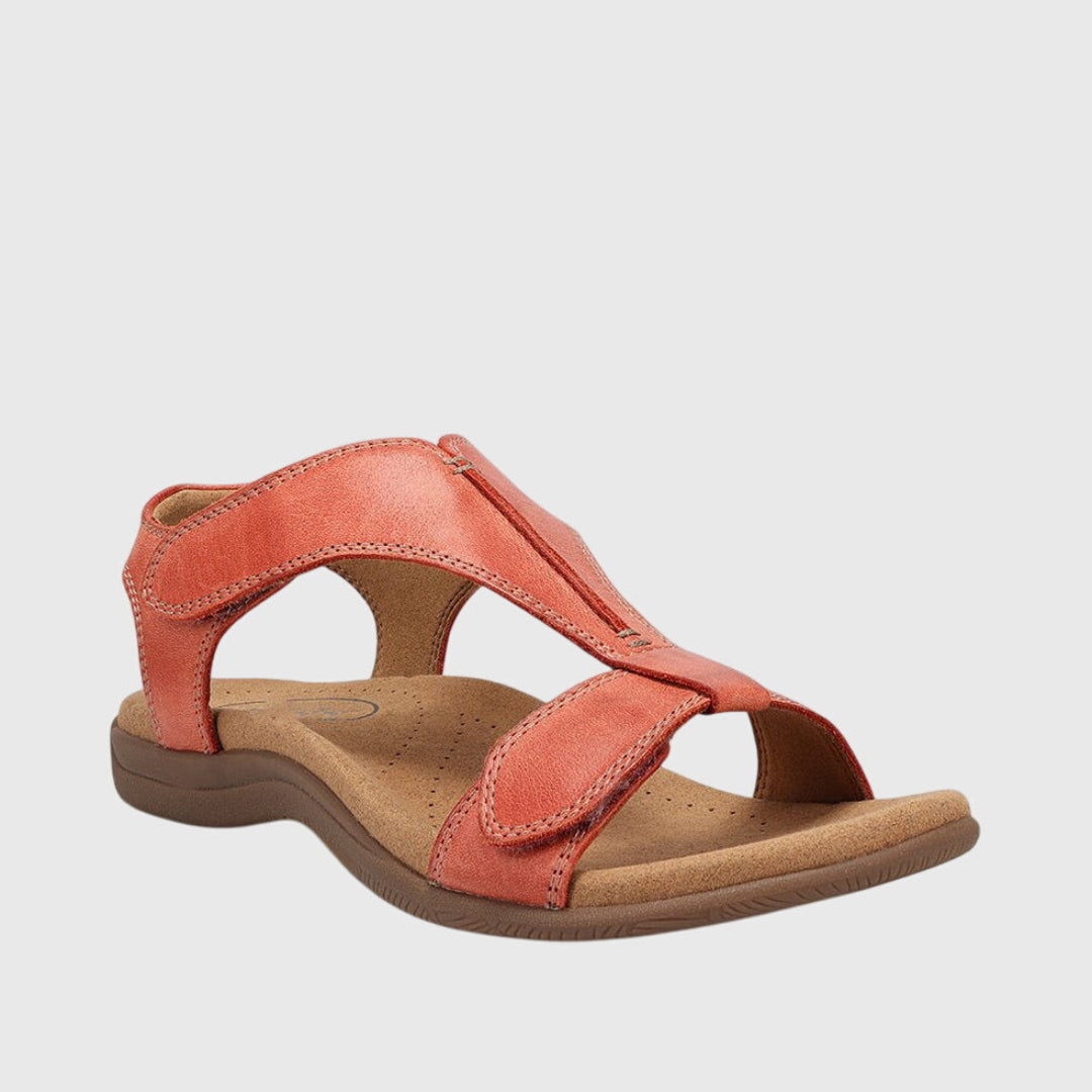 T-Strap Open Toe Ankle Strap Flat Sandals 4