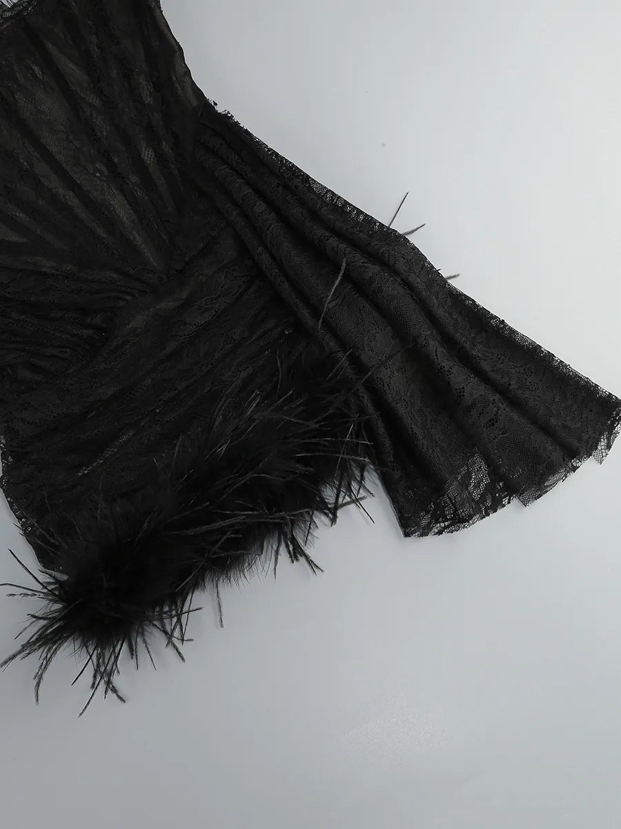CHIC STRAPLESS CORSET MINI DRESS