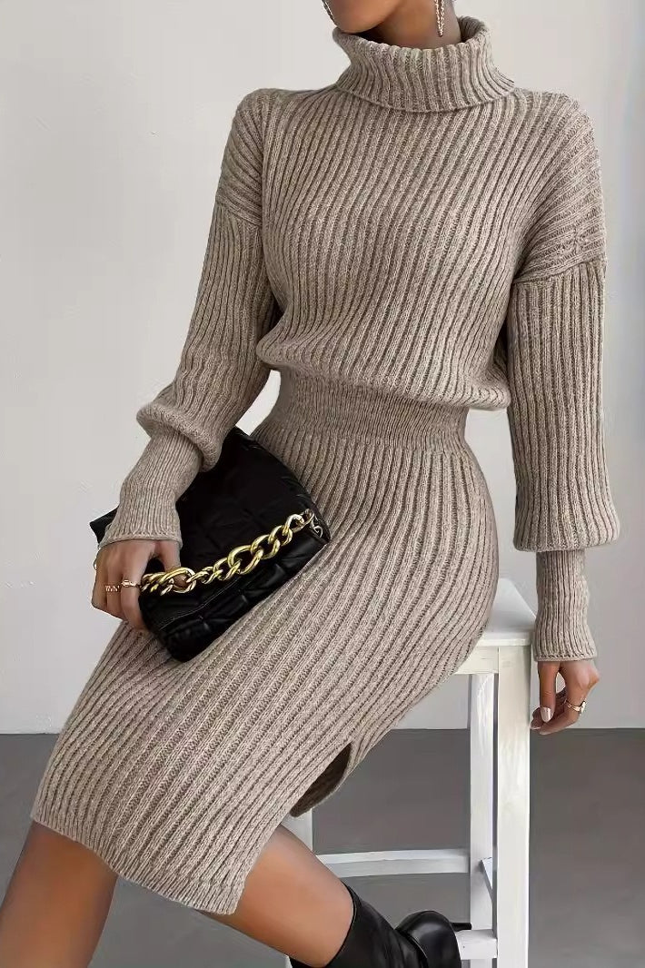 Pullover Knit SlimFit Sweater Dress
