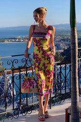 Bodycon Floral Dress