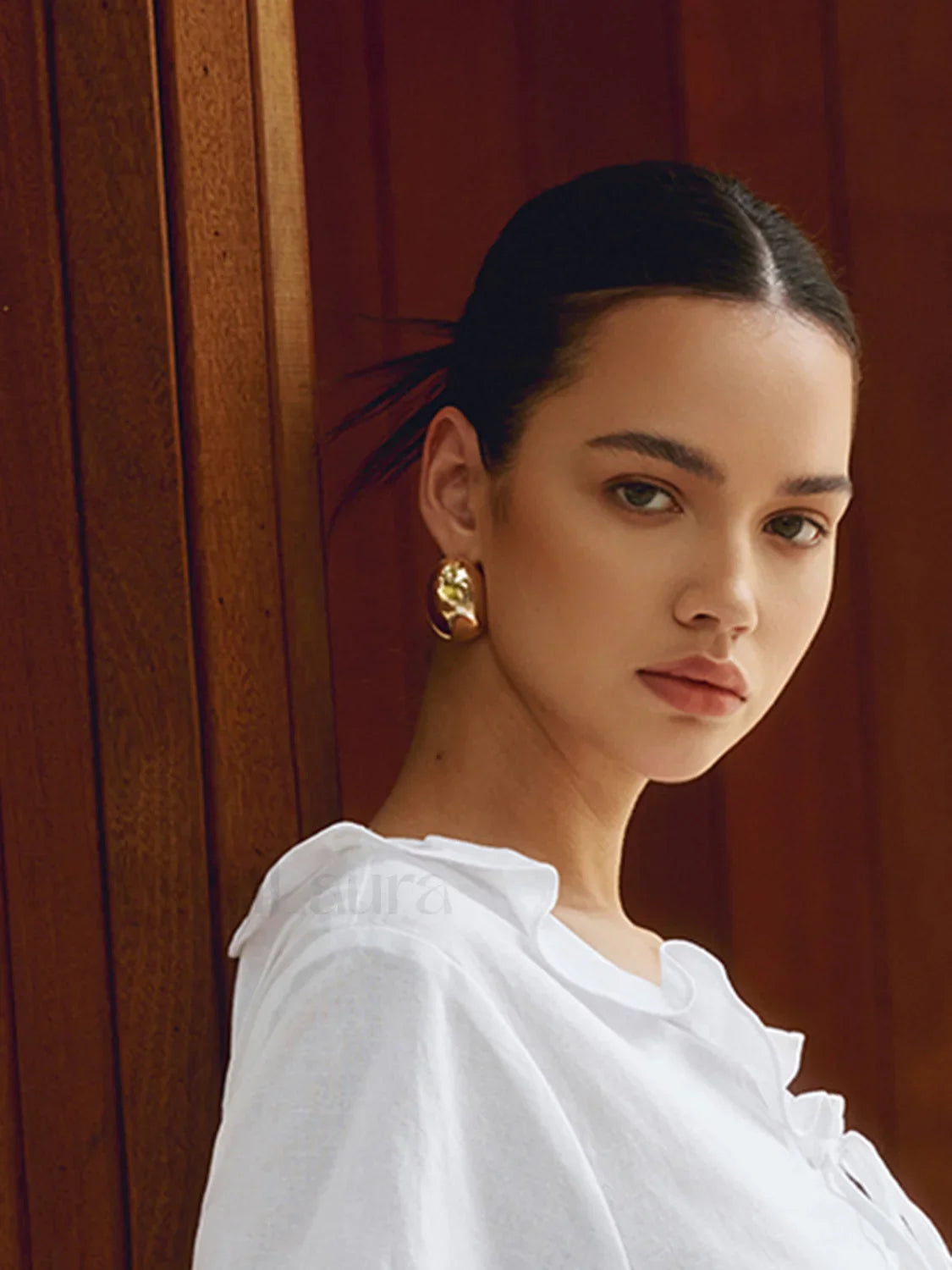 Chunky Teardrop Graceful Statement Earrings