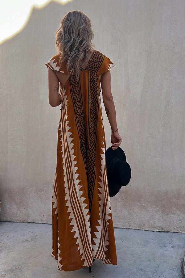 Haydée A-line Maxi Dress for Women Wedding Guest Look