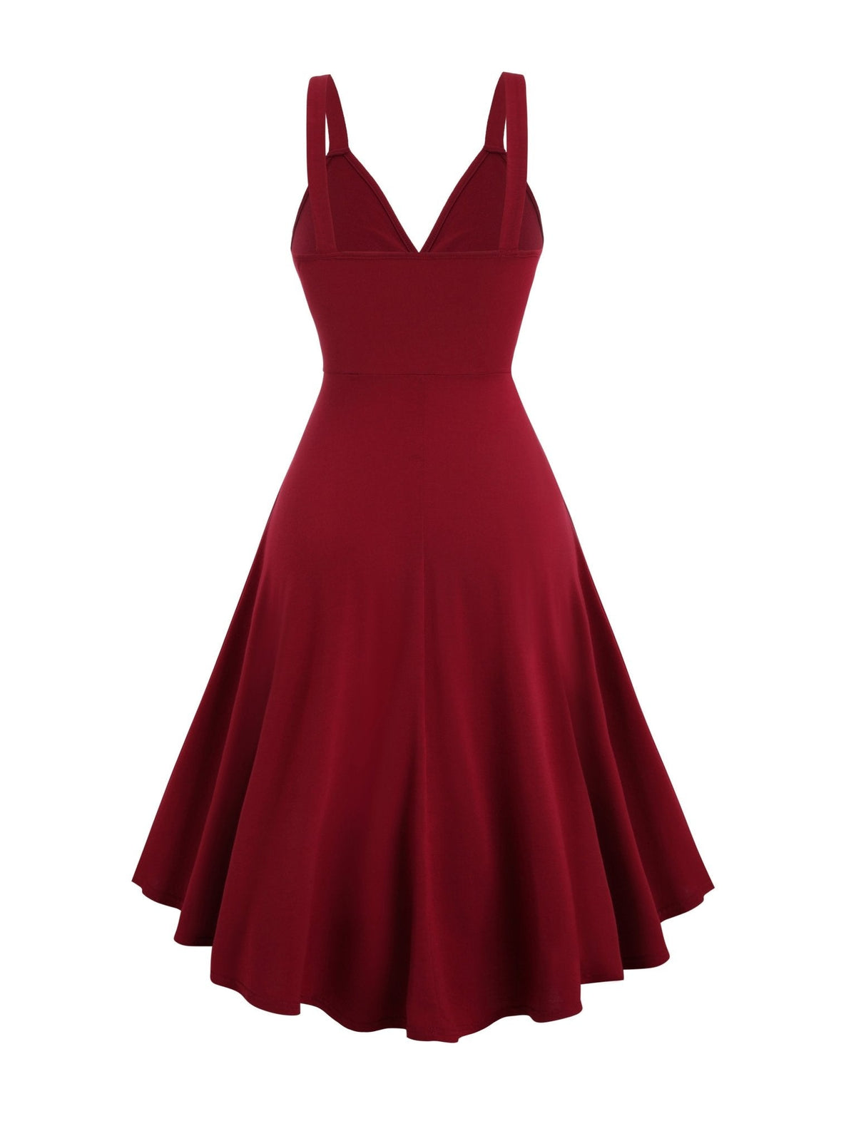 Ambar Chic Backless Wrap Dress for Women Elegant Evening Look - View 8