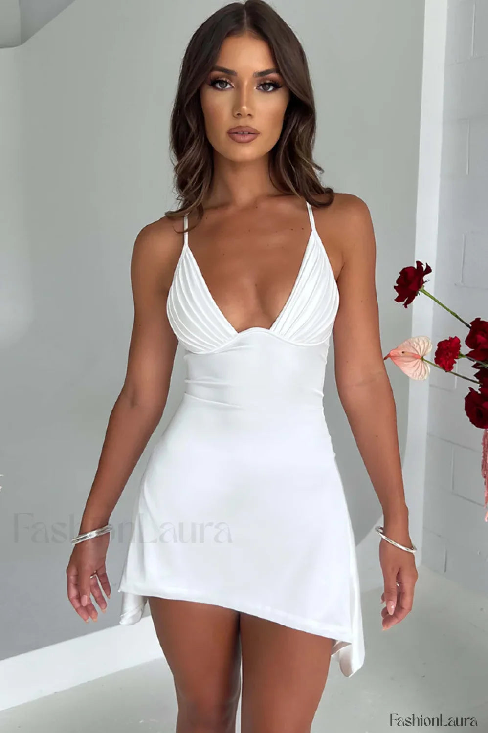 Clarise Elegant Mini Dress