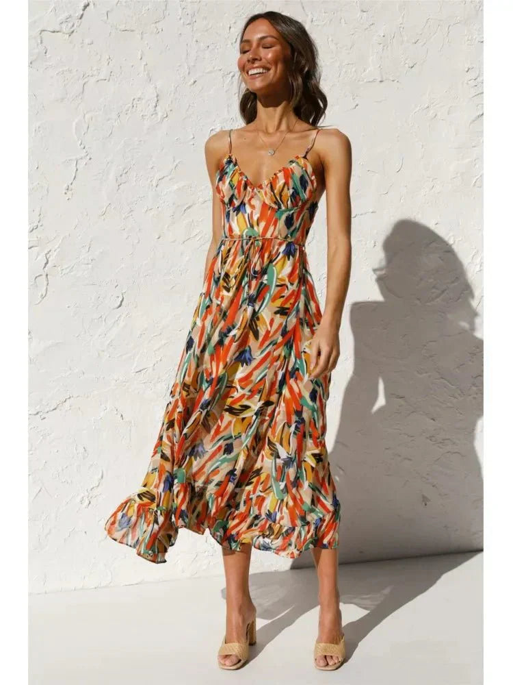 Elisa Simple and Stylish Summer Dress for Women Brunch Outfit Idea