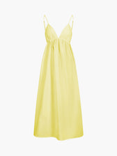 Backless Spaghetti Strap A-Line Maxi Dress 10