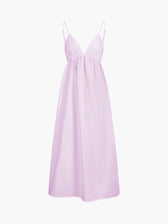 Backless Spaghetti Strap A-Line Maxi Dress 11