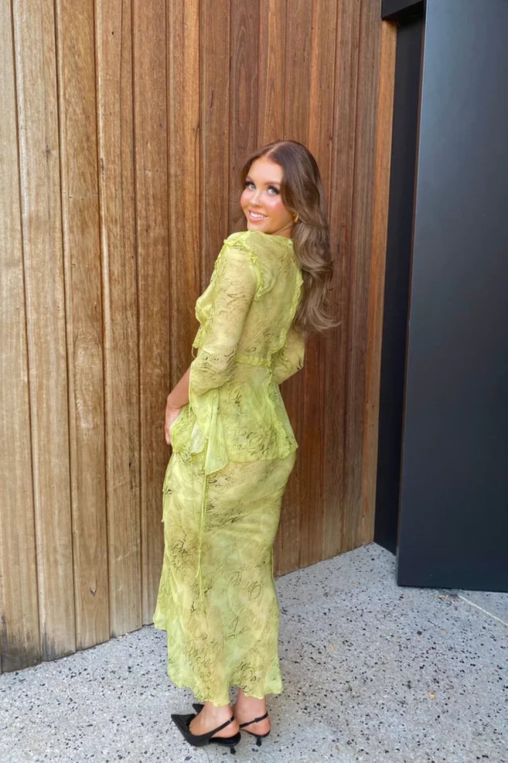 Cobra Blouse Stylish + Skirt Set