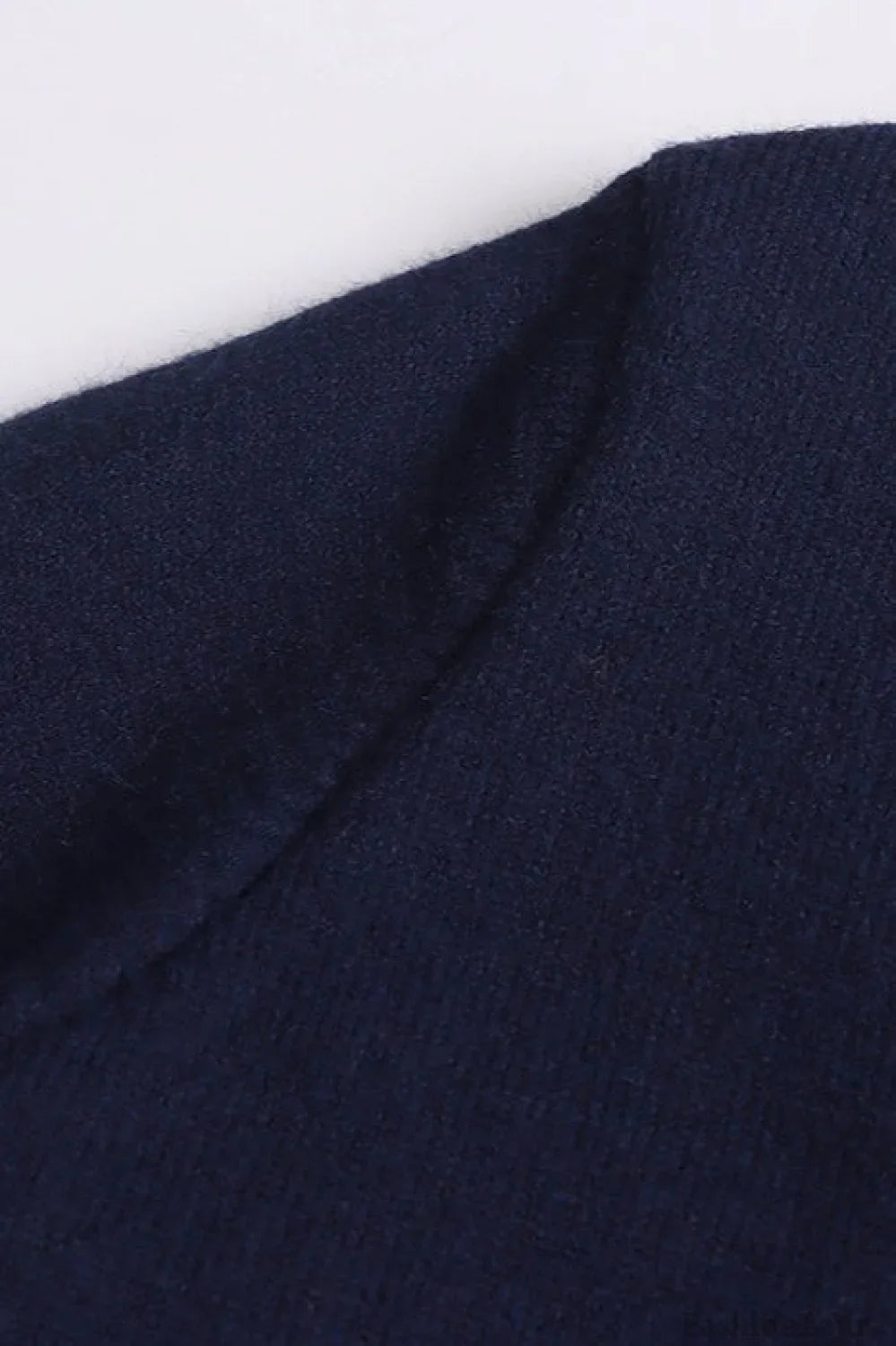 Contrast Panel Layering Cardigan