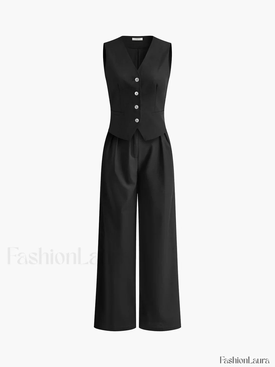 Cotton & Linen Pants Set