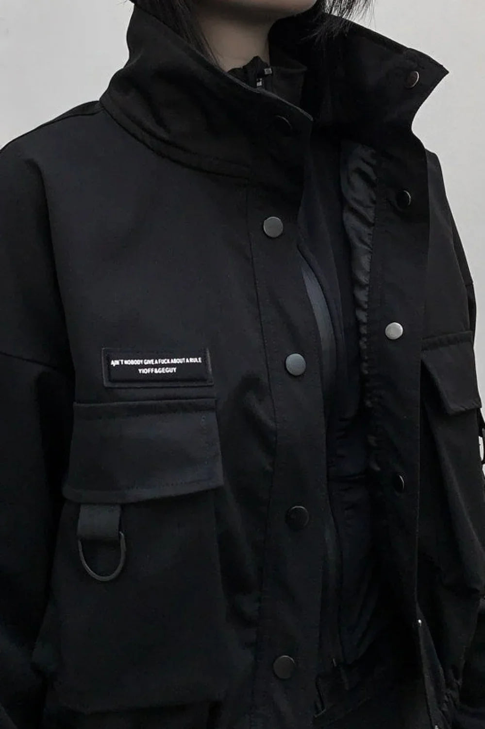 Cropped Street Utility Jacket