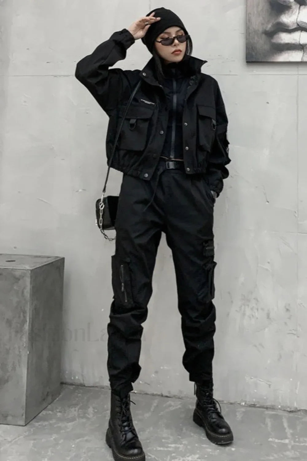 Cropped Street Utility Jacket