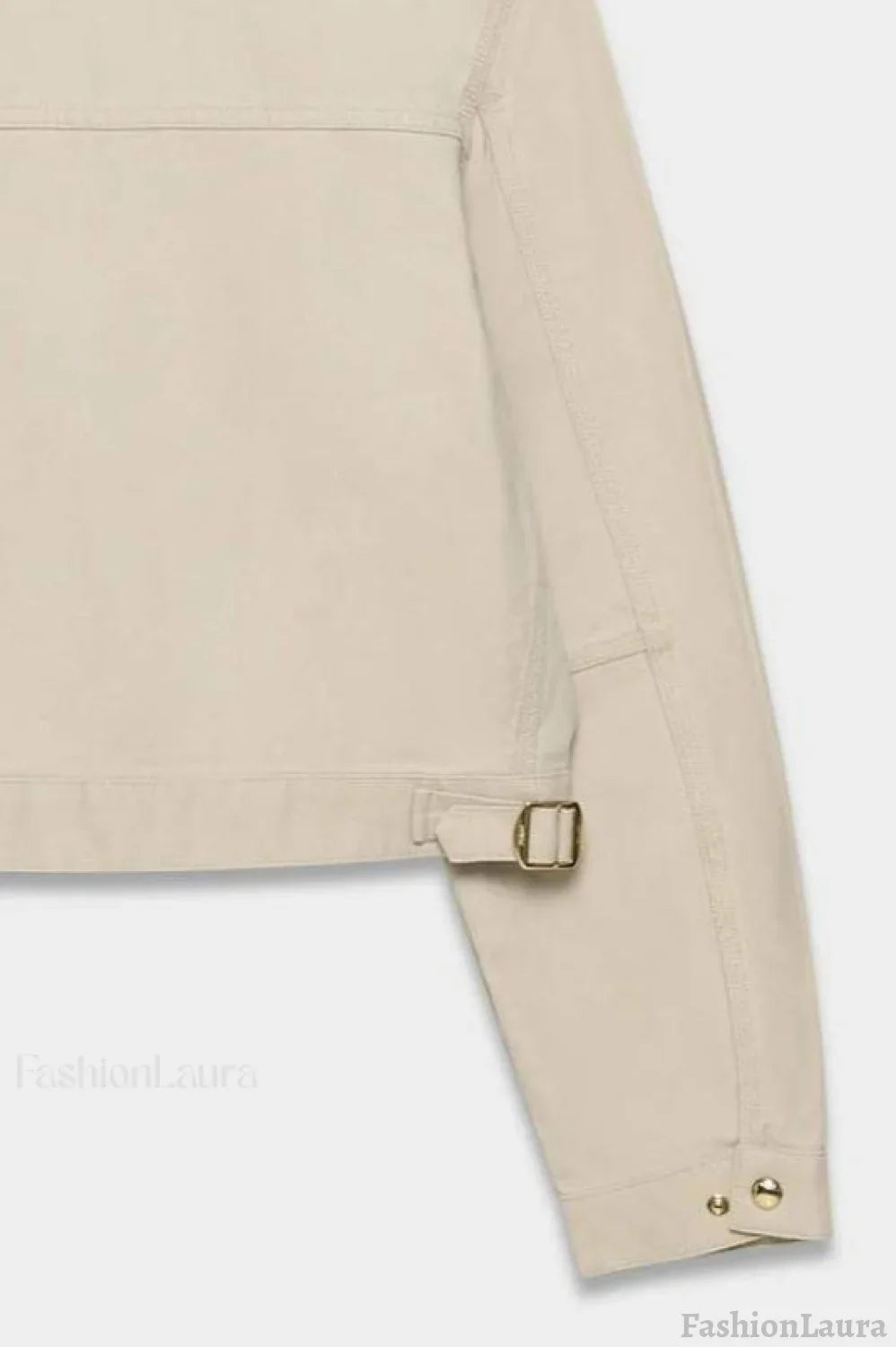 Cropped Utility Workwear Jacket