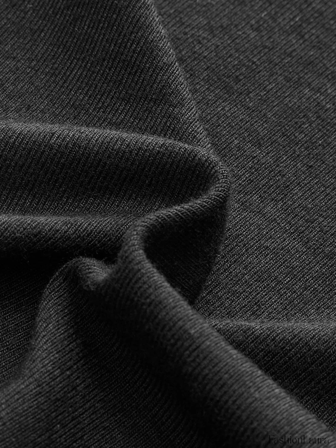 Cut Out Asymmetric Off Shoulder Slinky Long Sleeve Shirt