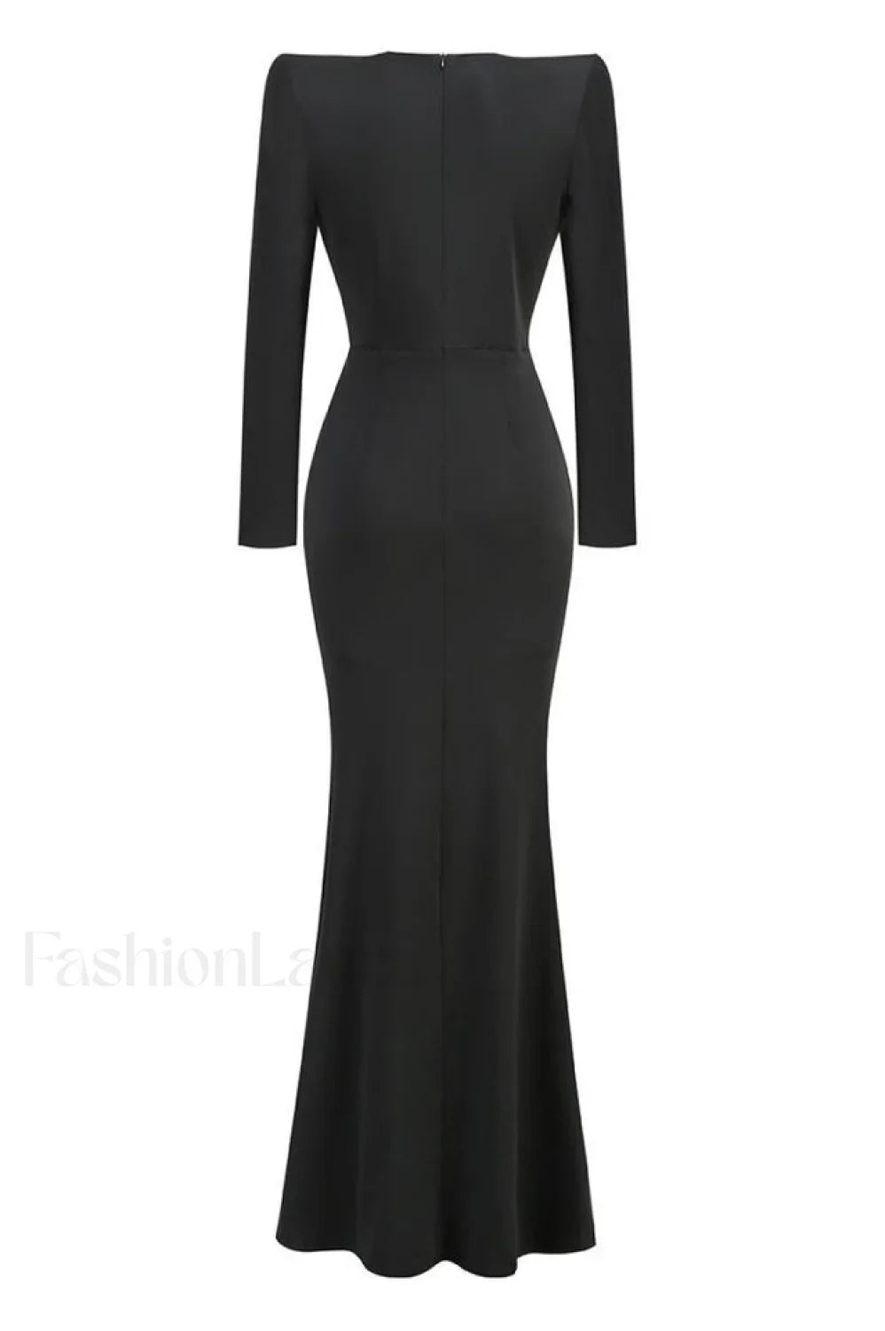 Cutout Crepe Stylish V-Neck Dress