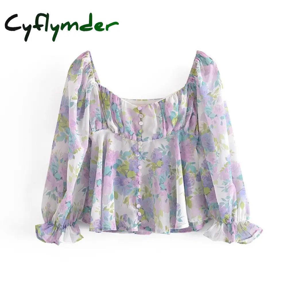 Floral Off Shoulder Puff Sleeve Corset Mini Dress 8