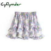 Floral Off Shoulder Puff Sleeve Corset Mini Dress 7
