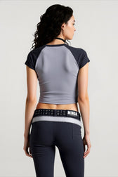 Retro Star Patch Slim T-shirts