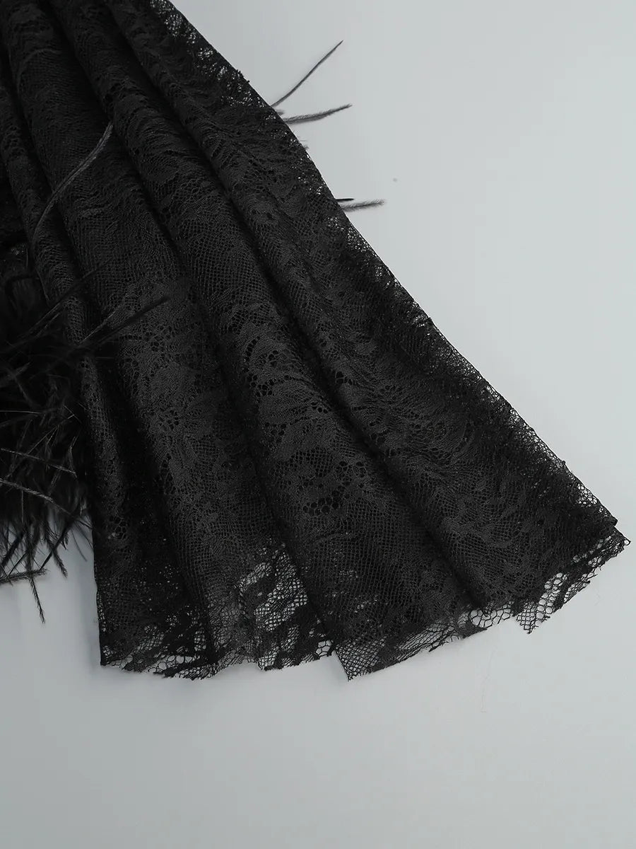 CHIC STRAPLESS CORSET MINI DRESS