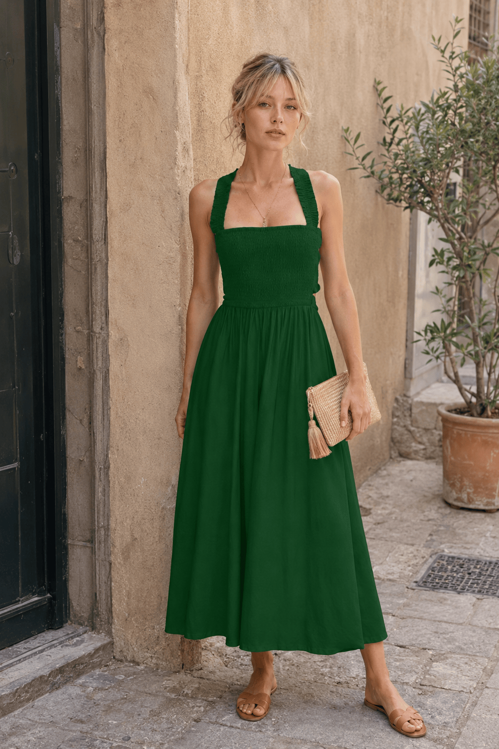 Silvia Backless Stylish Summer Dress