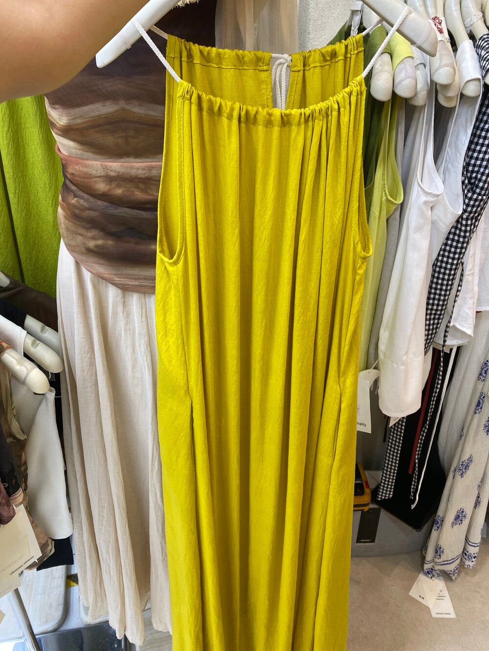 Halter Neck Sleeveless Flowy Maxi Dress 3