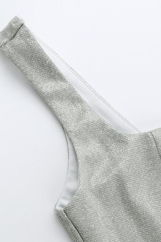 Glitter Mini Party Dress 5