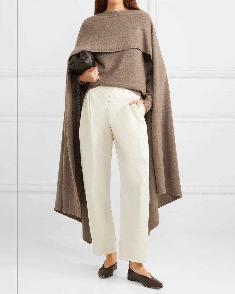 Chic Cloak Design Sweater