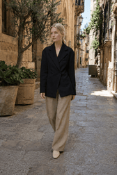 Lapel Relaxed Fit Blazer