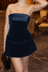 Backless Bustier Fitted Mini Dress - View 8