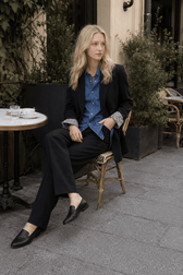 Loose Fit Long Sleeve Blazer