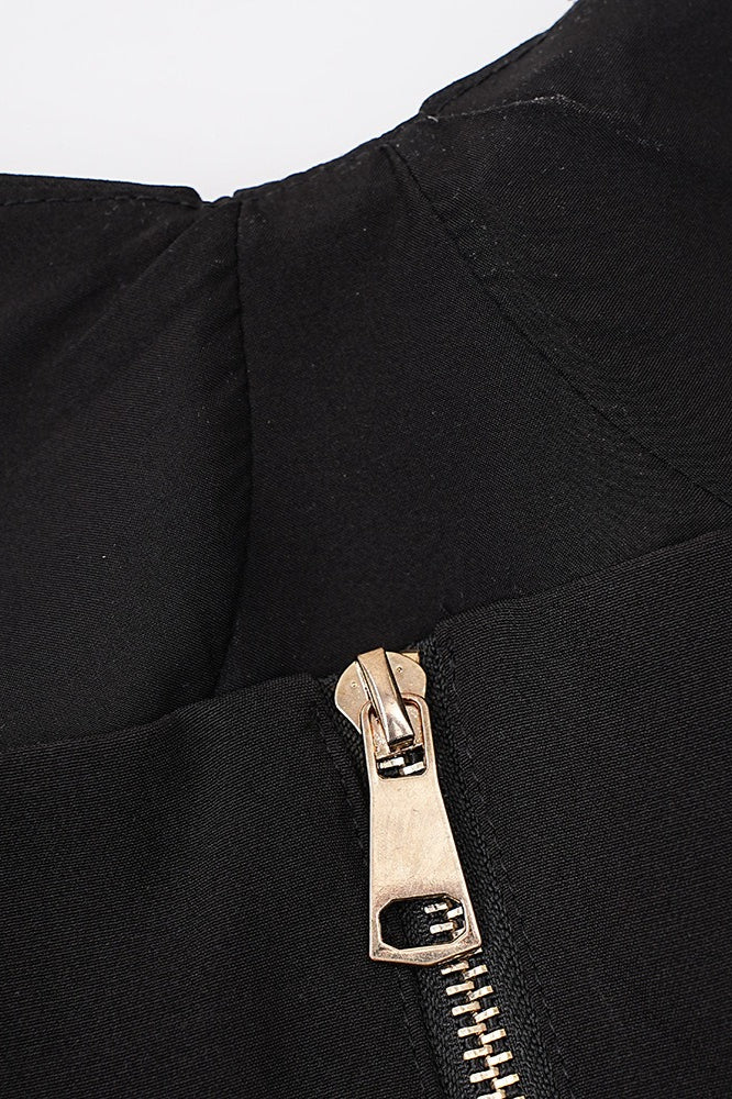 Halter Bandage A-line Cocktail Dress - View 6