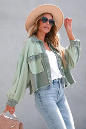 Brushed Waffle Long Sleeve Coat