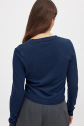 Essential Round Neck Cardigan