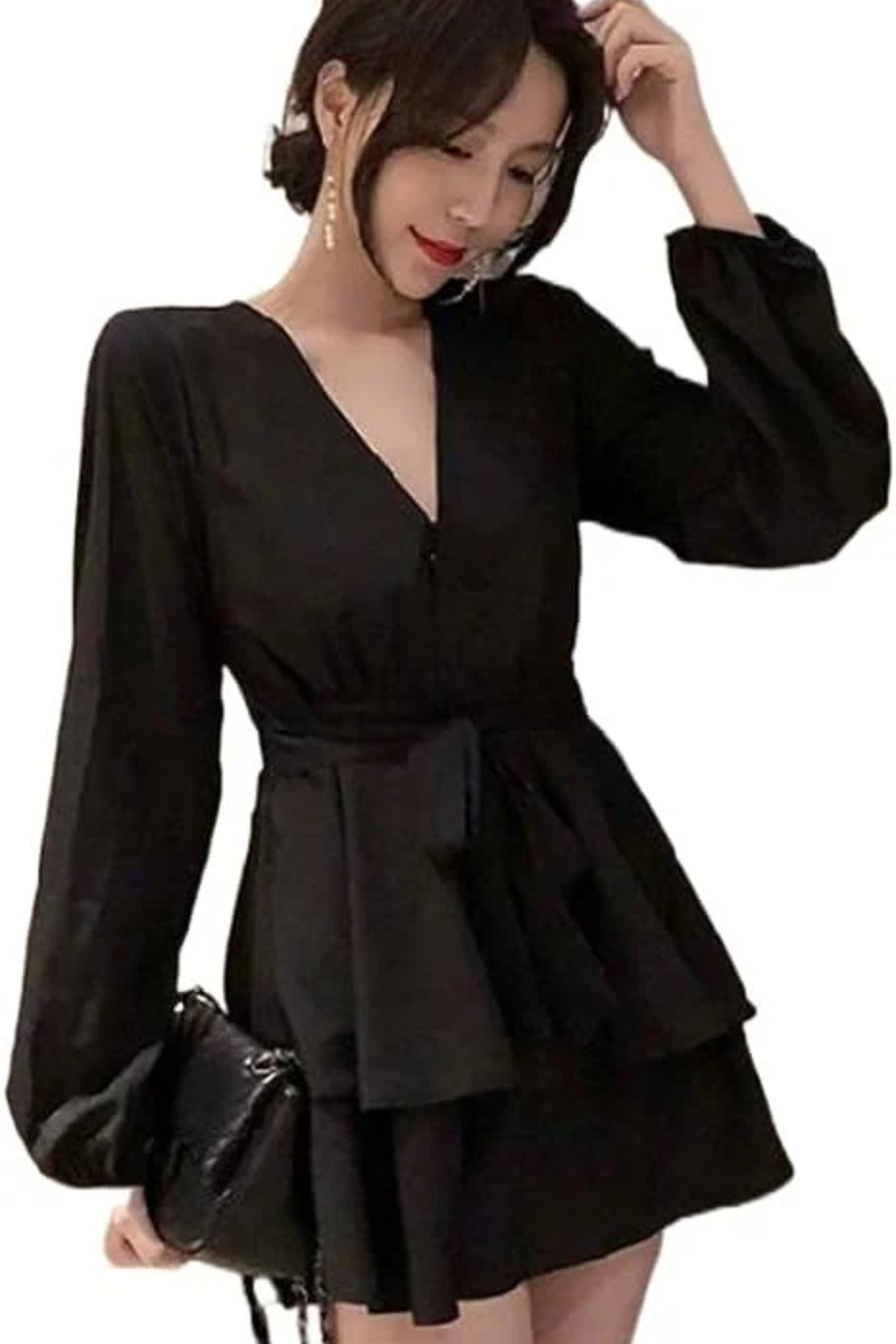 Natalia Exclusive Summer Wrap Mini Dress Boutique Collection