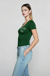 Vintage Fitted Solid T-shirts
