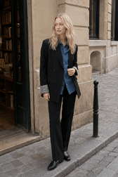 Loose Fit Long Sleeve Blazer
