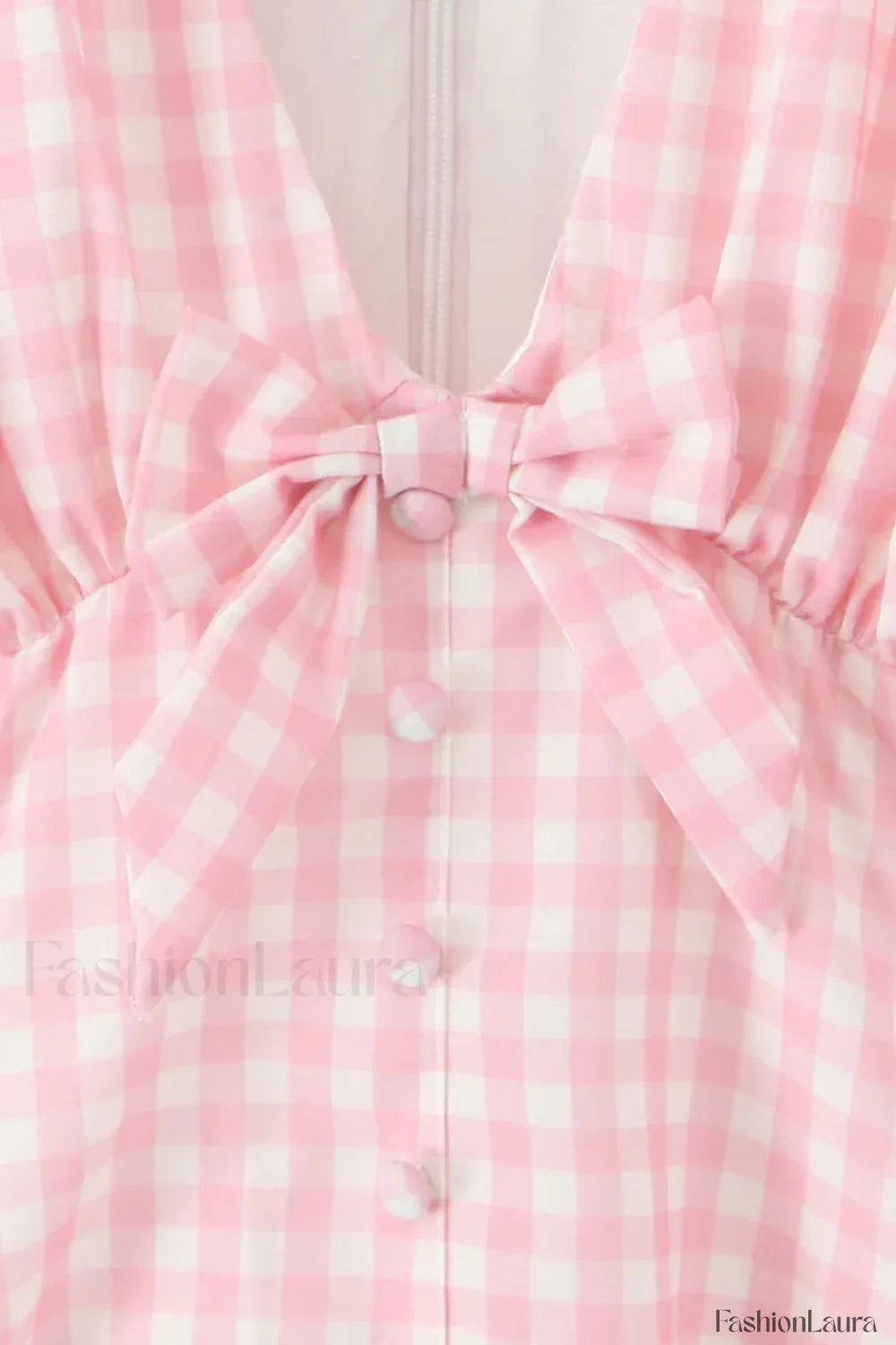 Deep V-Neck Backless Pleated Printed A-Line Mini Dress