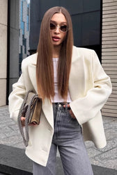 French Vintage Notch Lapel Blazer