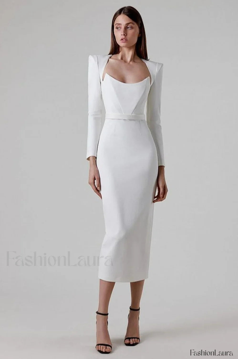 Delilah Bandage Stylish Midi Dress