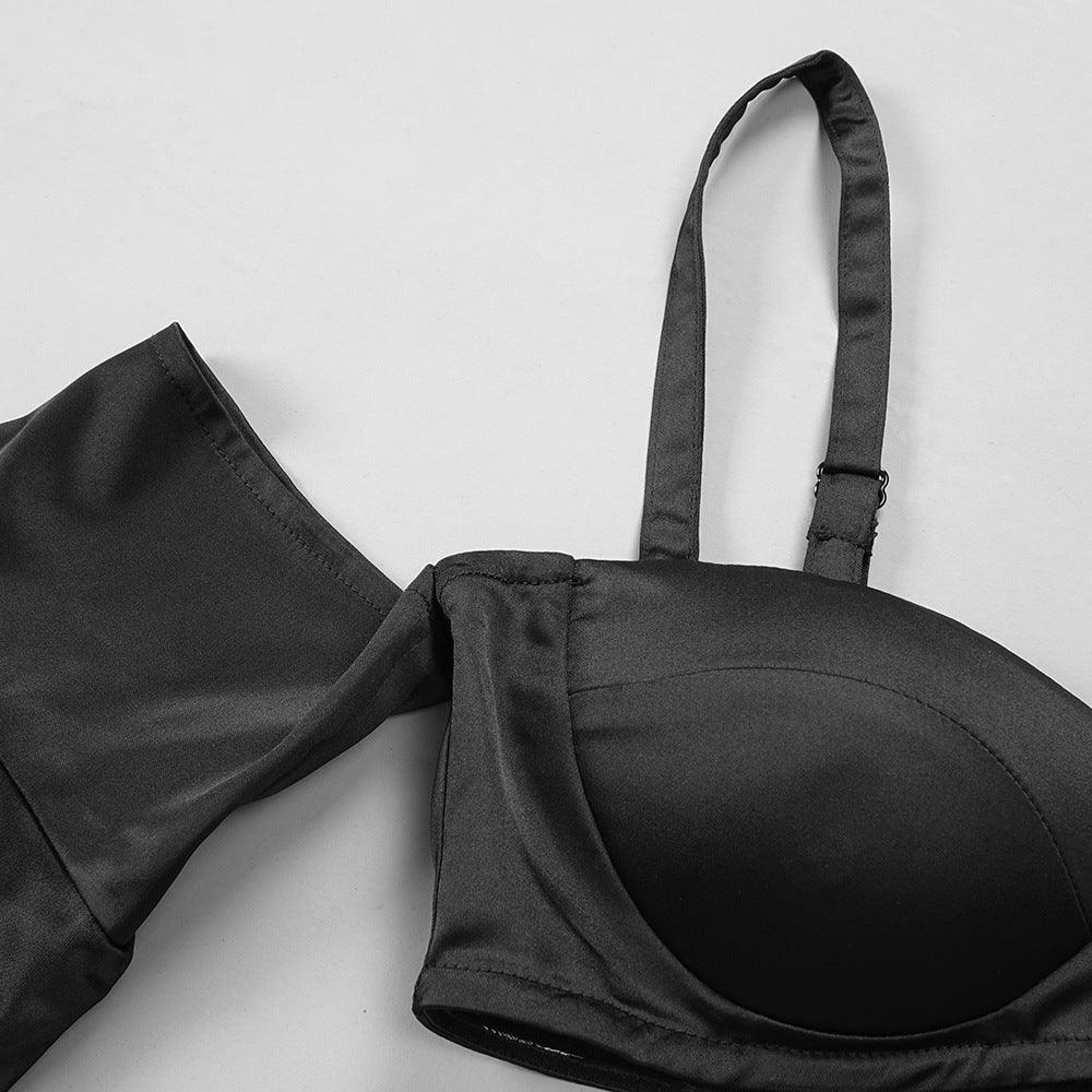 Demi Cold Shoulder Pants Set