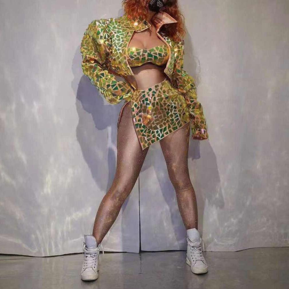 Denise Bling-Bling 3-piece Skirt Set