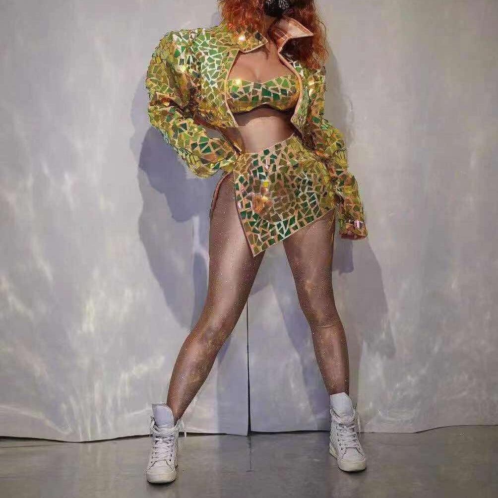 Denise Bling-Bling 3-piece Skirt Set