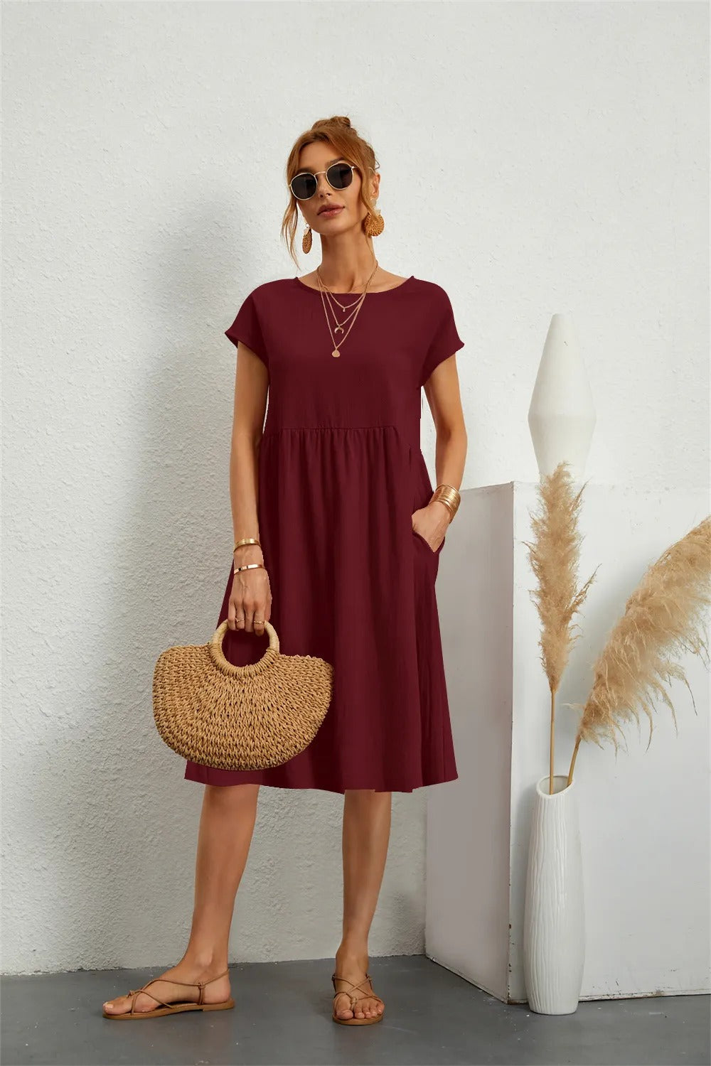 Merit Relaxed and Stylish Summer Dress for Women Date Night Outfit