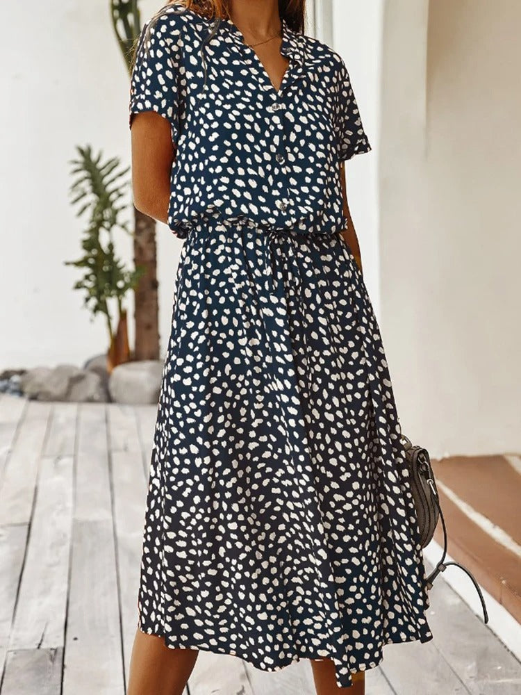 Ludmila Aesthetic Vintage Dress Chic Silhouette Collection