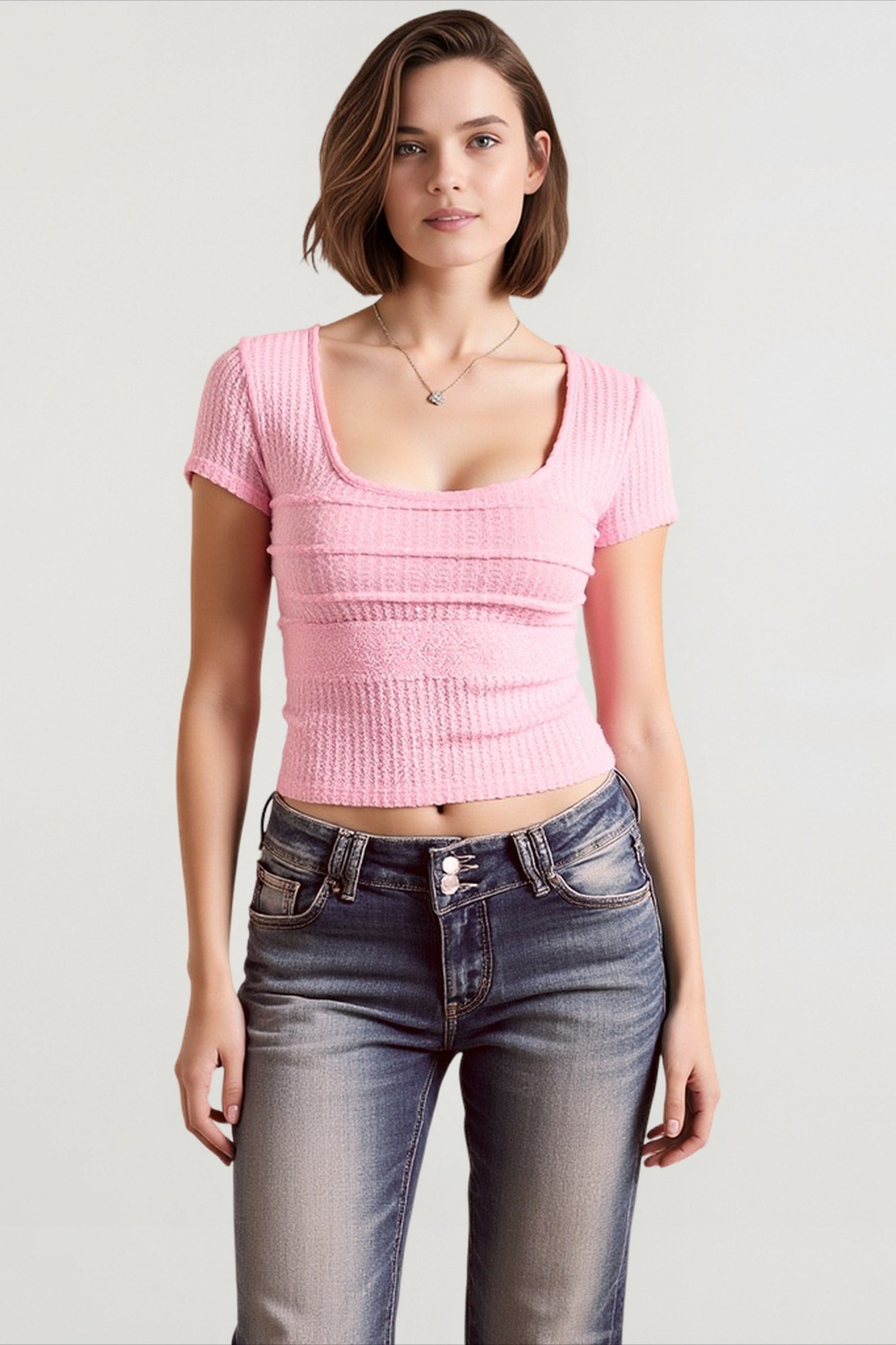 Sheer Mesh Top