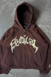 Vintage Pullover Graphic Print Hoodie
